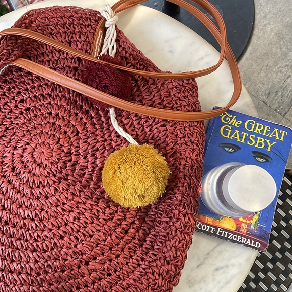 American eagle outfitters round jute bag - Picture 5 of 9